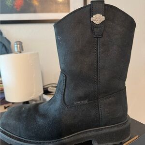 Harley-Davidson Black Waterproof Boots